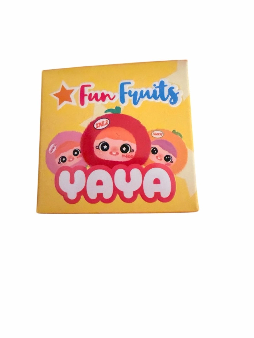 Fun Fruits Yaya Plush Toy - Yellow and Pink